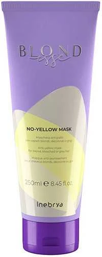 Inebrya Blondesse No Geltona Mask geltonus tonus neutralizuojanti plaukų kaukė, 1000 ml