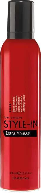 Inebrya Style-In Ice Kreminis Extra Mousse Hair Mousse, 400 ml