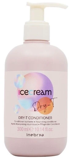 Inebrya Ice Kreminis Dry-T Conditioner maitinamasis plaukų kondicionierius, 300 ml