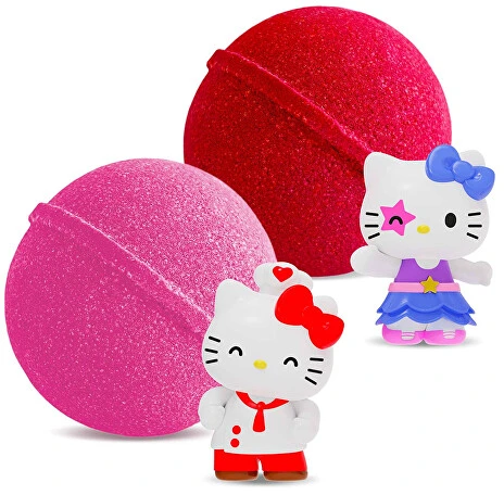 INKEE Hello Kitty Bath Bomb - Koupelová bomba s překvapením 80.0g