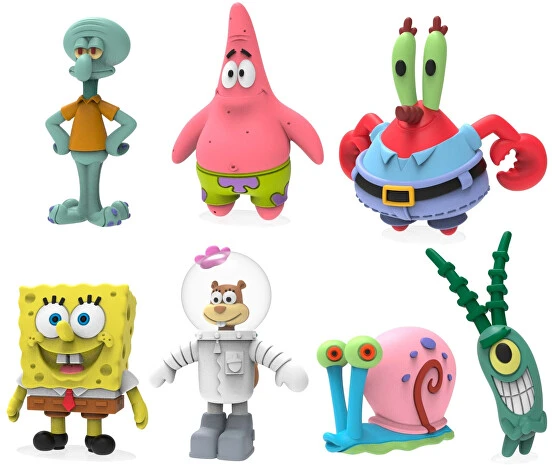 Inkee SpongeBob staigmena vonios bomba 80 g