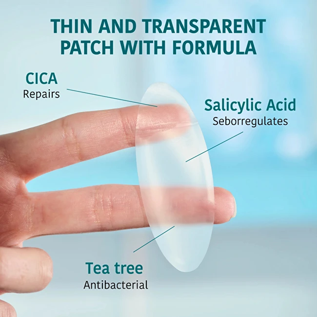 Iroha ACNE PRONE SKIN hidrokoloidinės pleistrys XL 5 vnt.