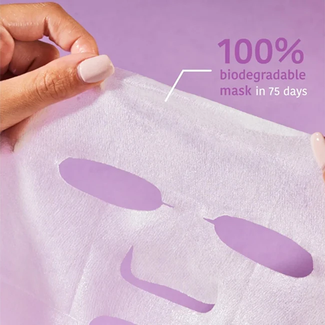 Veido kaukė Iroha Tissue Face Mask With Bakuchiol & Peptides, su bakuchioliu ir peptidais, 23 ml