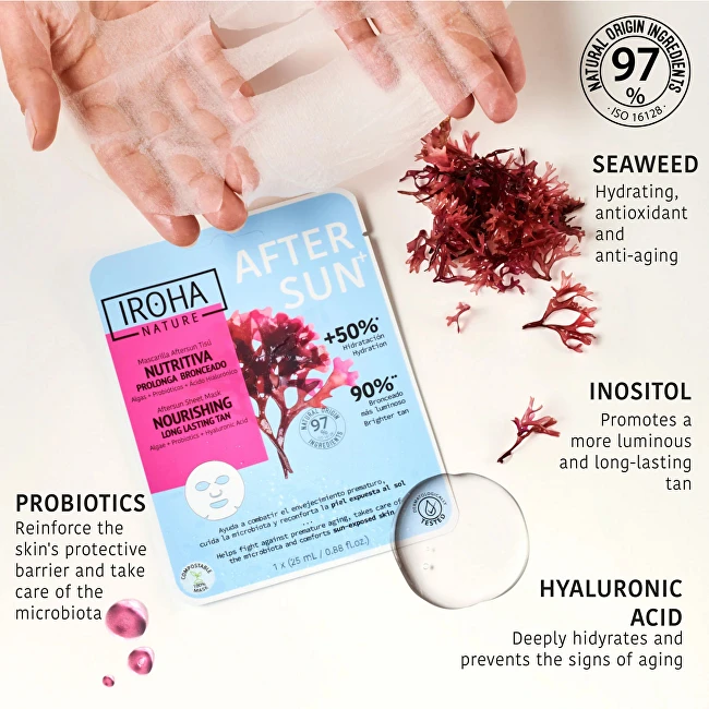 Iroha ALGAE nourishing long lasting tan 1 u
