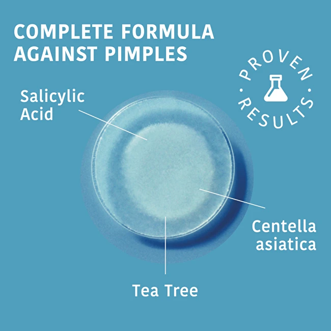 Iroha Nature Hydrocolloide Face & Body SOS Pimple Patches hidrokoloidiniai pleistrai nuo spuogų su salicilio rūgštimi, 1 vnt.