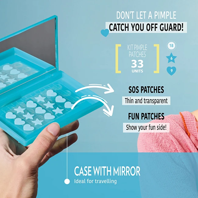 Iroha Pimple Patches Kit - Sada náplastí na akné