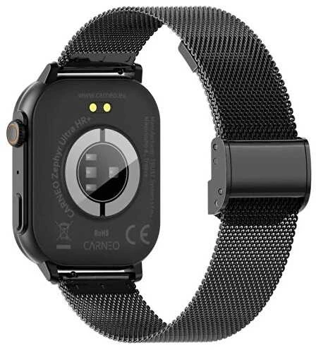 Išmanusis laikrodis Carneo Zephyr ULTRA HR+ smart watch juodas SET