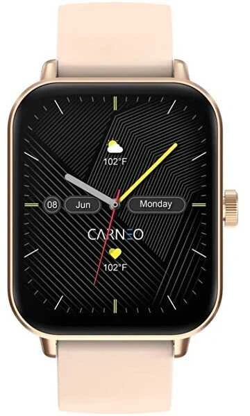 Išmanusis laikrodis Smart watch Carneo Versa HR+ rose auksinis