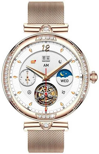 Išmanusis laikrodis CARNEO Seinna HR+ rosegold