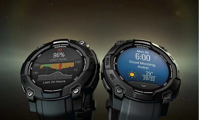 Išmanusis laikrodis Garmin Instinct 3 AMOLED 45 mm, Neotropinio dizaino su neotropinio dizaino dirželiu