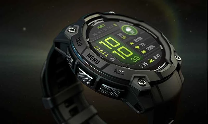 Išmanusis laikrodis Garmin Instinct 3 AMOLED 45 mm, Neotropinio dizaino su neotropinio dizaino dirželiu