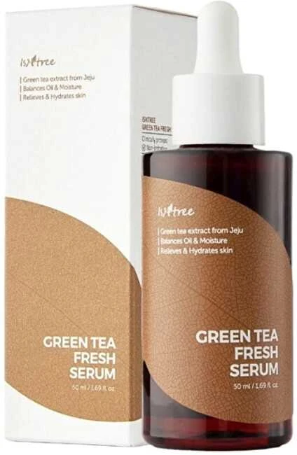 Isntree Žalias Tea Fresh Serum drėkinamasis veido serumas, 50 ml