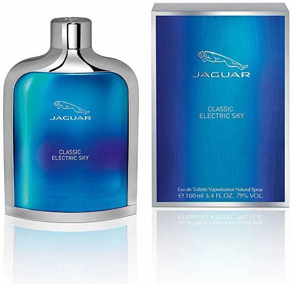 Jaguar Classic Electric Sky EDT tualetinis vanduo vyrams, 100 ml