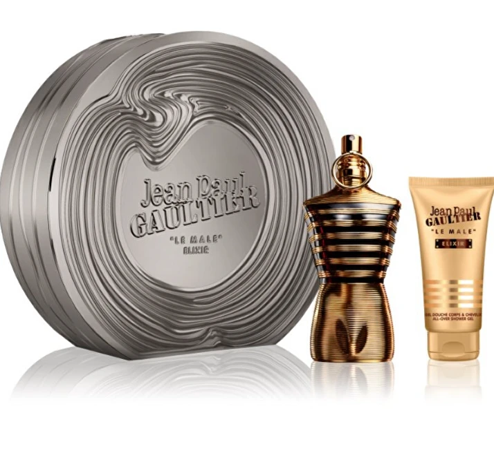 Jean Paul Gaultier Le Male Eliksyras rinkinys vyrams (PP kvepalai, 125 ml + dušo želė, 75 ml)
