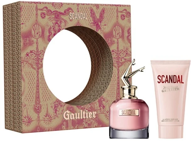 Jean Paul Gaultier Scandal EDP rinkinys moterims (EDP, 50 ml + kūno losjonas, 75 ml)