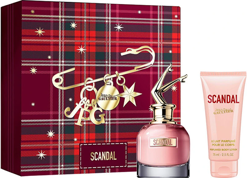 Jean Paul Gaultier Scandal EDP rinkinys moterims (EDP, 50 ml + kūno losjonas, 75 ml)