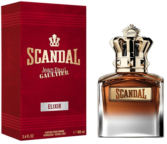 Jean Paul Gaultier Scandal Eliksyras Parfum Pour Homme PP kvepalai vyrams, 100 ml