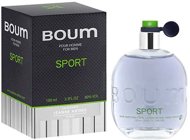JEANNE ARTHES BOUM SPORT tualetinis vyrų vanduo, 100 ml