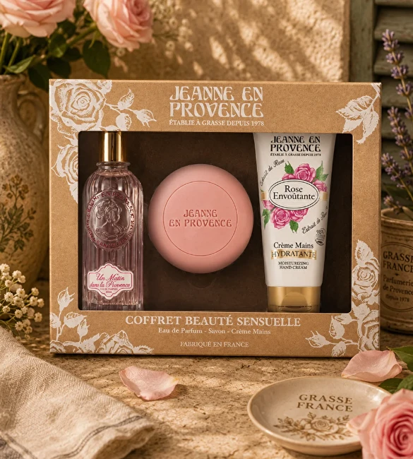 Jeanne En Provence Beauté Sensuelle - EDP 60 ml + bar soap 100 g + hand cream 75 ml