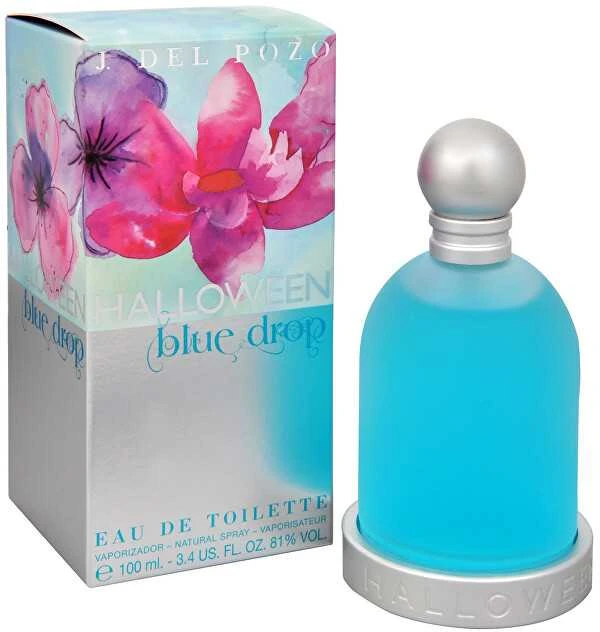 Jesus Del Pozo Halloween Mėlyna Drop EDT tualetinis vanduo moterims, 100 ml