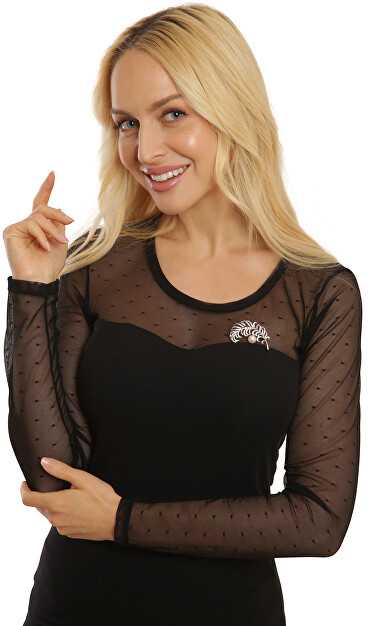 Jwl Luxury Pearls Graži perlinė sagė Plunksna JL0699