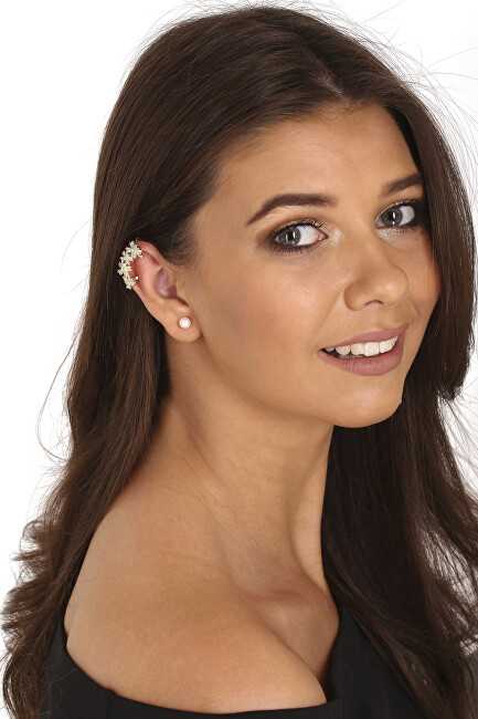 Jwl Luxury Pearls Gražus paauksuotų auskarų rinkinys (1x auskaras, 2x akmeninis auskaras) JL0780