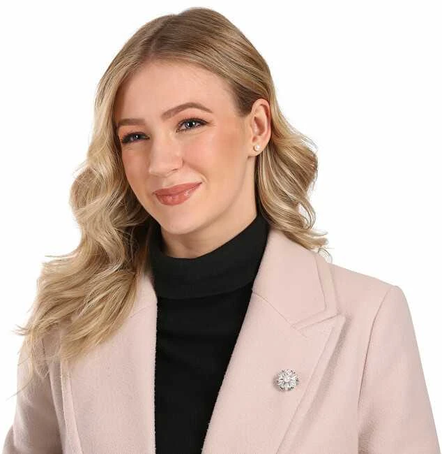 Jwl Luxury Pearls Žavinga snaigės sagė su perlu JL0874