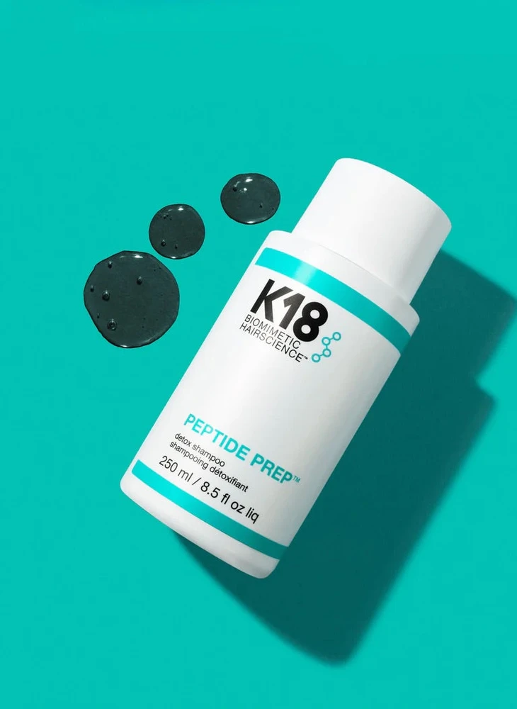 K18 Peptide Prep Detox Valomasis šampūnas plaukams, 250 ml