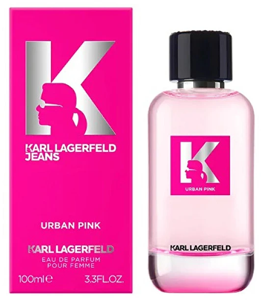 Karl Lagerfeld Jeans Urban Rožinė EDP parfumuotas vanduo unisex, 100 ml