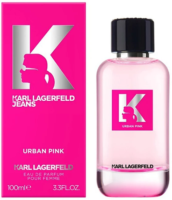 Karl Lagerfeld Jeans Urban Rožinė EDP parfumuotas vanduo unisex, 100 ml