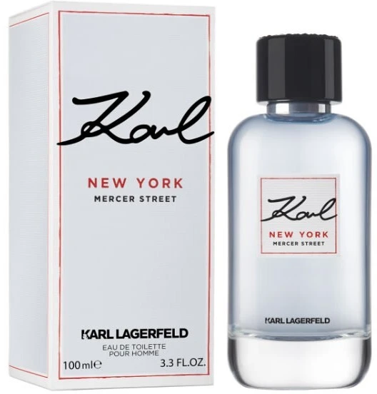 Karl Lagerfeld New York Mercer Street EDT tualetinis vanduo vyrams, 60 ml