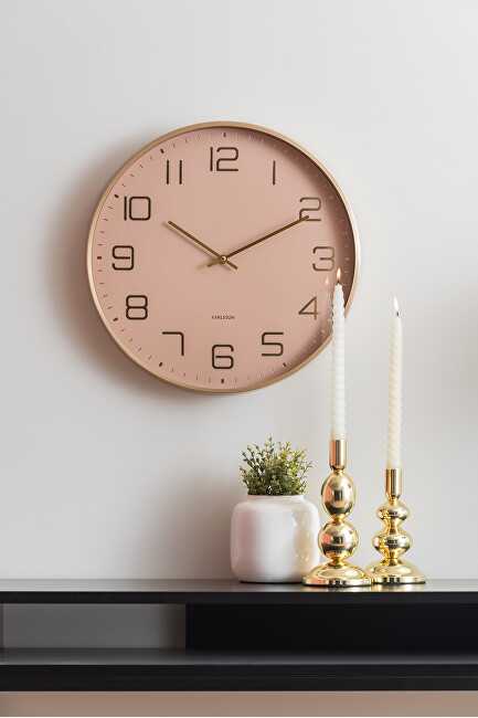 Karlsson ELEGANCE GLOW sieninis laikrodis, Ø 40 cm