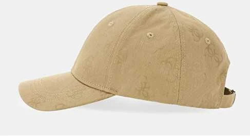 Kepurė Guess Pánská kšiltovka AM9540COT01-BEI
