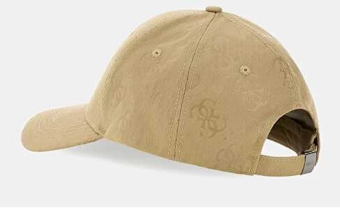 Kepurė Guess Pánská kšiltovka AM9540COT01-BEI