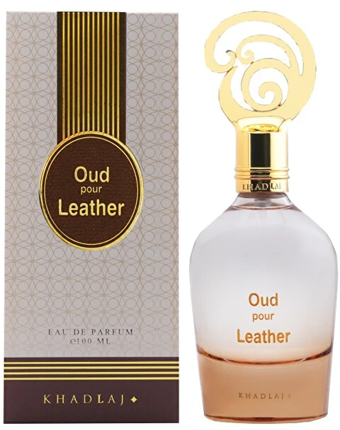 Khadlaj Oud Pour Leather EDP parfumuotas vanduo vyrams, 100 ml