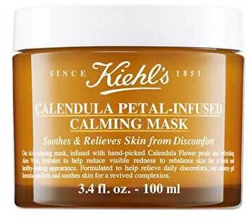 Kiehl´s Kiehl's Calendula Petal-Infused Calming Mask raminanti veido kaukė su medetkų žiedlapiais, 100 ml