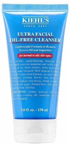 Kiehl´s Kiehls Kiehl's Ultra Facial Oil Free Valiklis, 150 ml