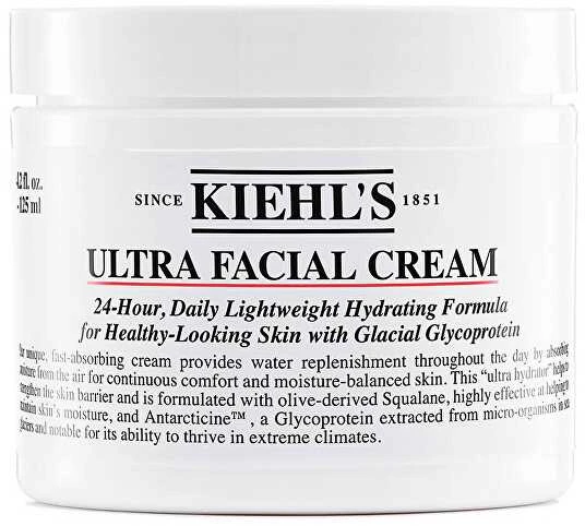 Kiehl´s Kiehl's 24-Hour Ultra Facial Kreminis kasdienis drėkinamasis kremas veidui, 125 ml