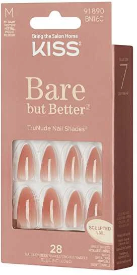 KISS Bare-But-Better Gel Nails 28 pcs