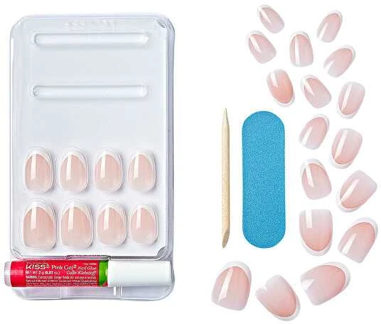 KISS „Classy Nails“ geliniai nagai (tik išskirtiniams) 28 vnt.
