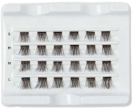 Kiss My Face KISS Falscara Multi Wisps (Mocha) 24 vnt.