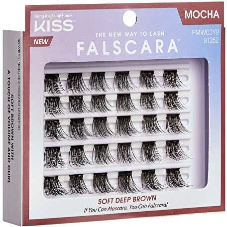 Kiss My Face KISS Falscara Multi Wisps (Mocha) 24 vnt.