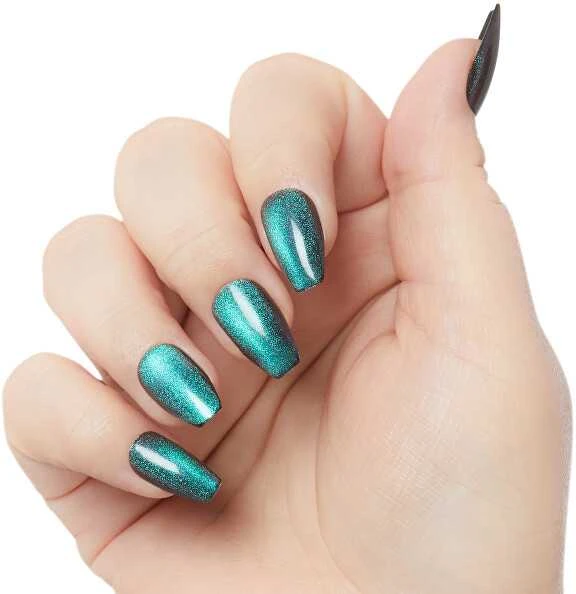 KISS Geliniai nagai Gel Fantasy Magnetic (Chameleonas) 28 vnt.