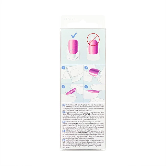 KISS ImPRESS Color FX lipnūs nagai - Boundless 30 vnt.