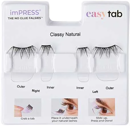 Kiss My Face KISS ImPRESS (Easy Tab) dirbtinės blakstienos