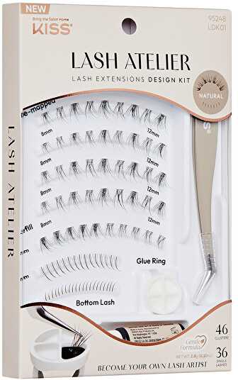 KISS „Lash Atelier Design 01“ dirbtinių blakstienų rinkinys