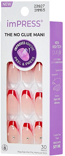 Kiss My Face KISS Lipnūs nagai imPRESS Nails - Laimingas pasaulis 30 vnt.