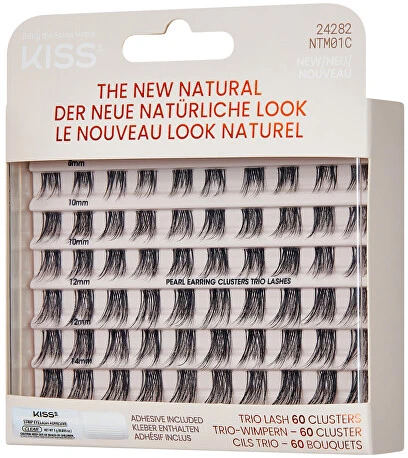 KISS Naujos natūralios trijų sluoksnių dirbtinės blakstienos