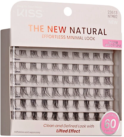 KISS Naujos natūralios „Trio Multi Lashes“ blakstienos