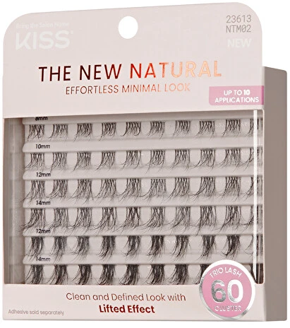 KISS Naujos natūralios „Trio Multi Lashes“ blakstienos